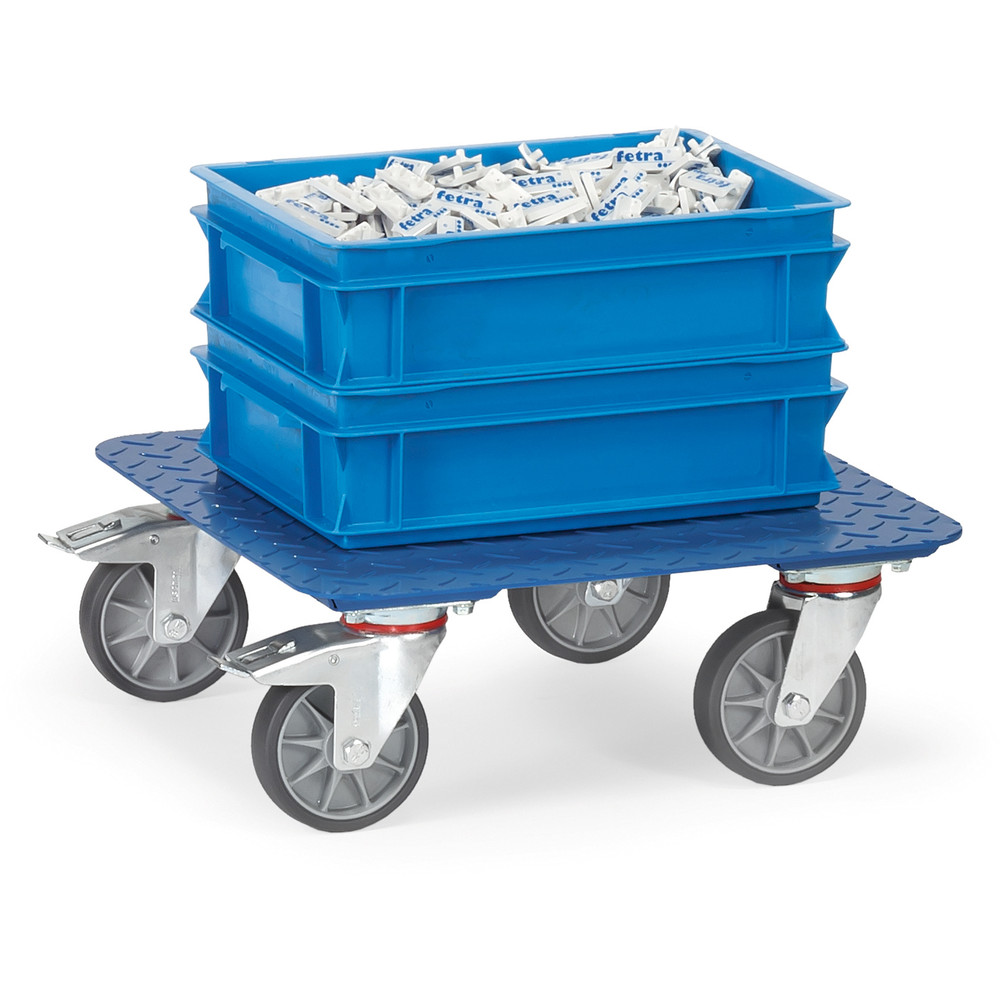 fetra® Rolplateau 1167 met geruit stalen platform