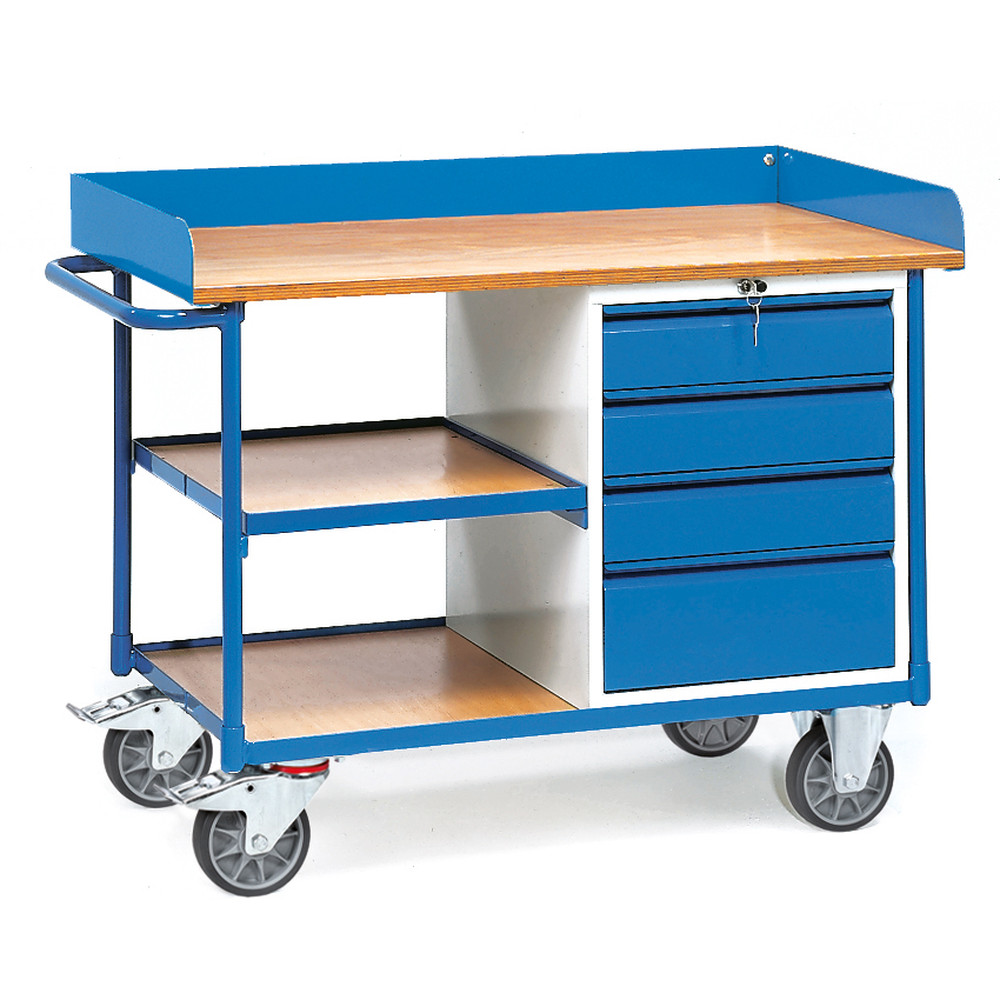 fetra® Zware werkplaatswagen 2437