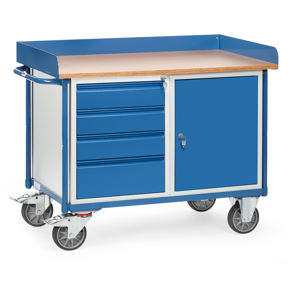 fetra® Zware werkplaatswagen 2438