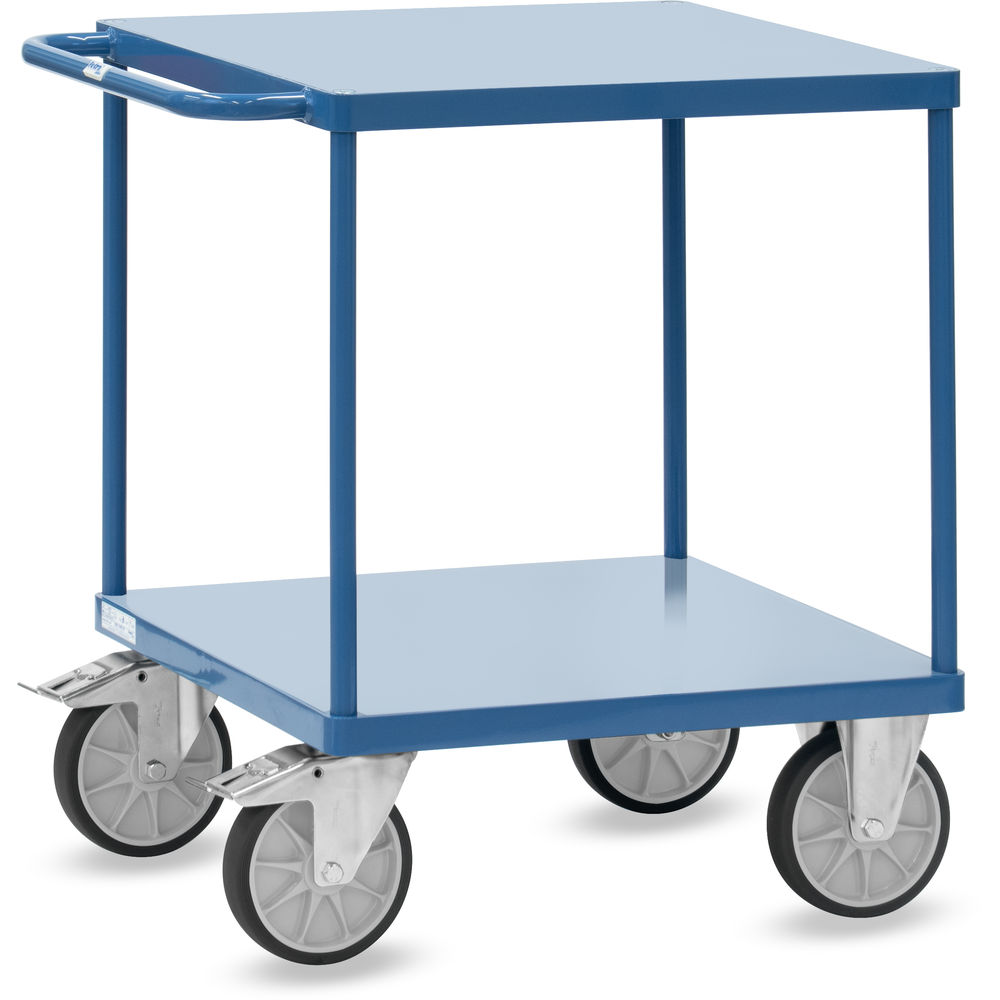 fetra® Zware tafelwagen 2497B - vierkant laadvlak