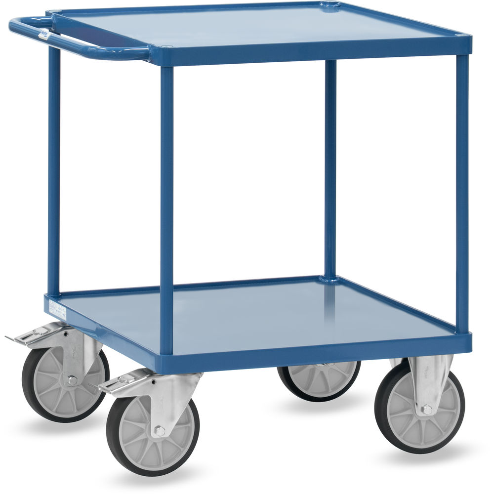 fetra® Zware tafelwagen 2497W - vierkant laadvlak