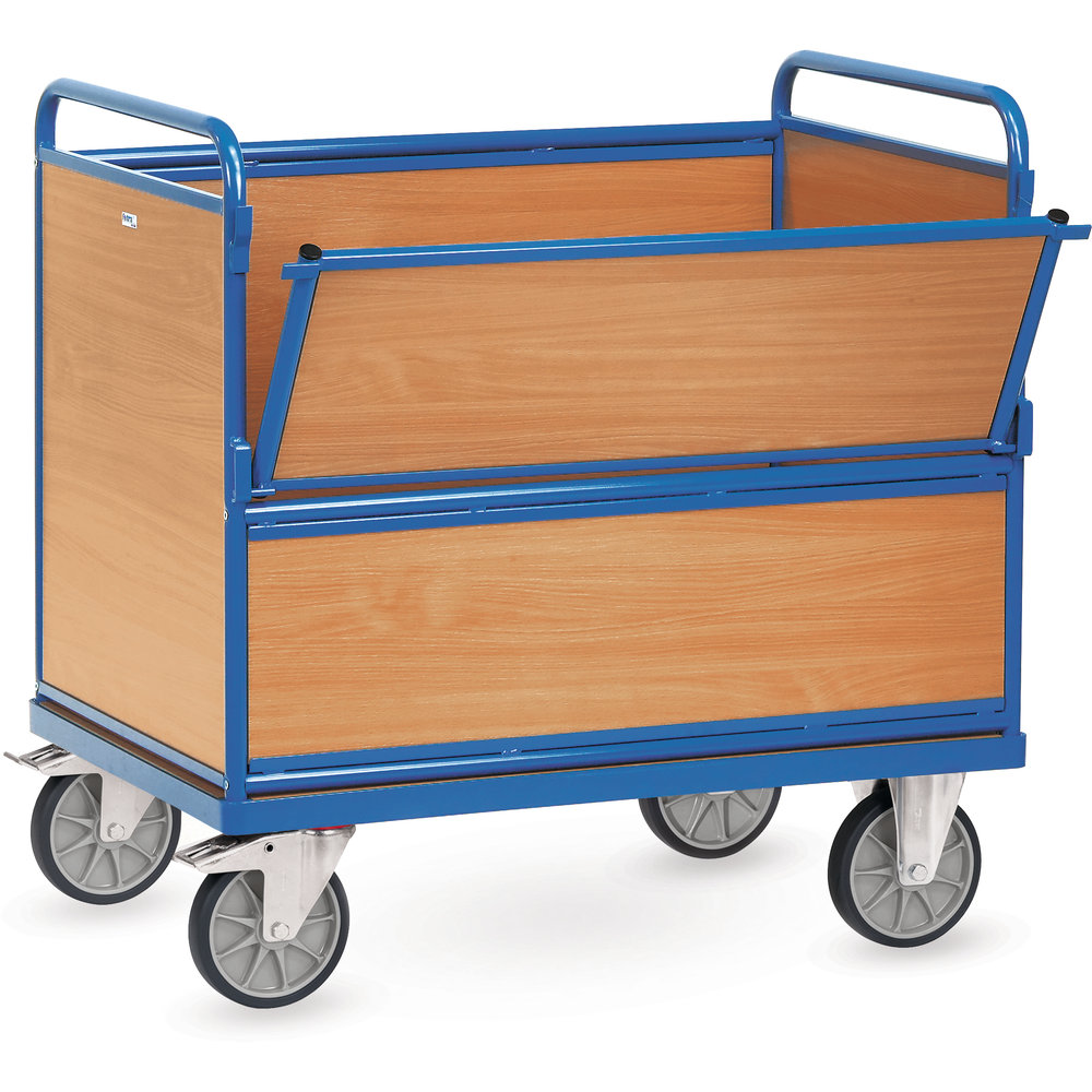 fetra® Bakwagen met houten wanden 2872