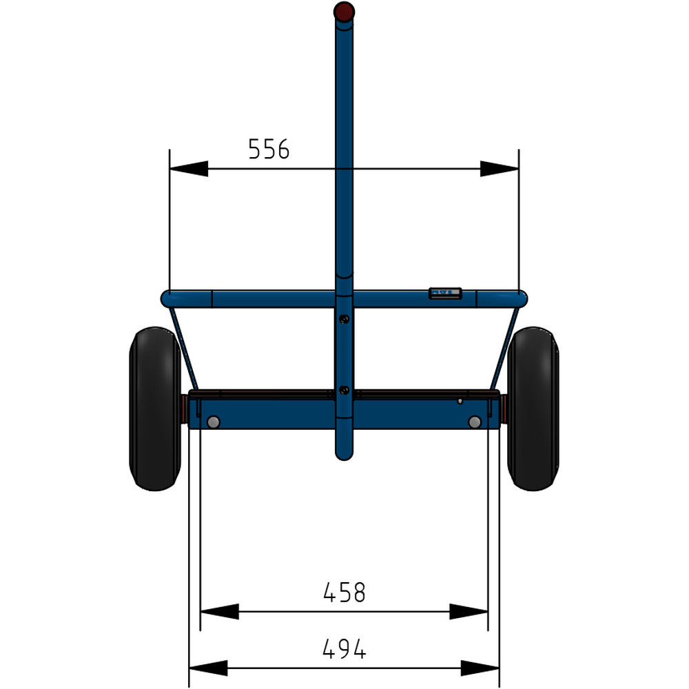 fetra® Handtrekwagen 4092P