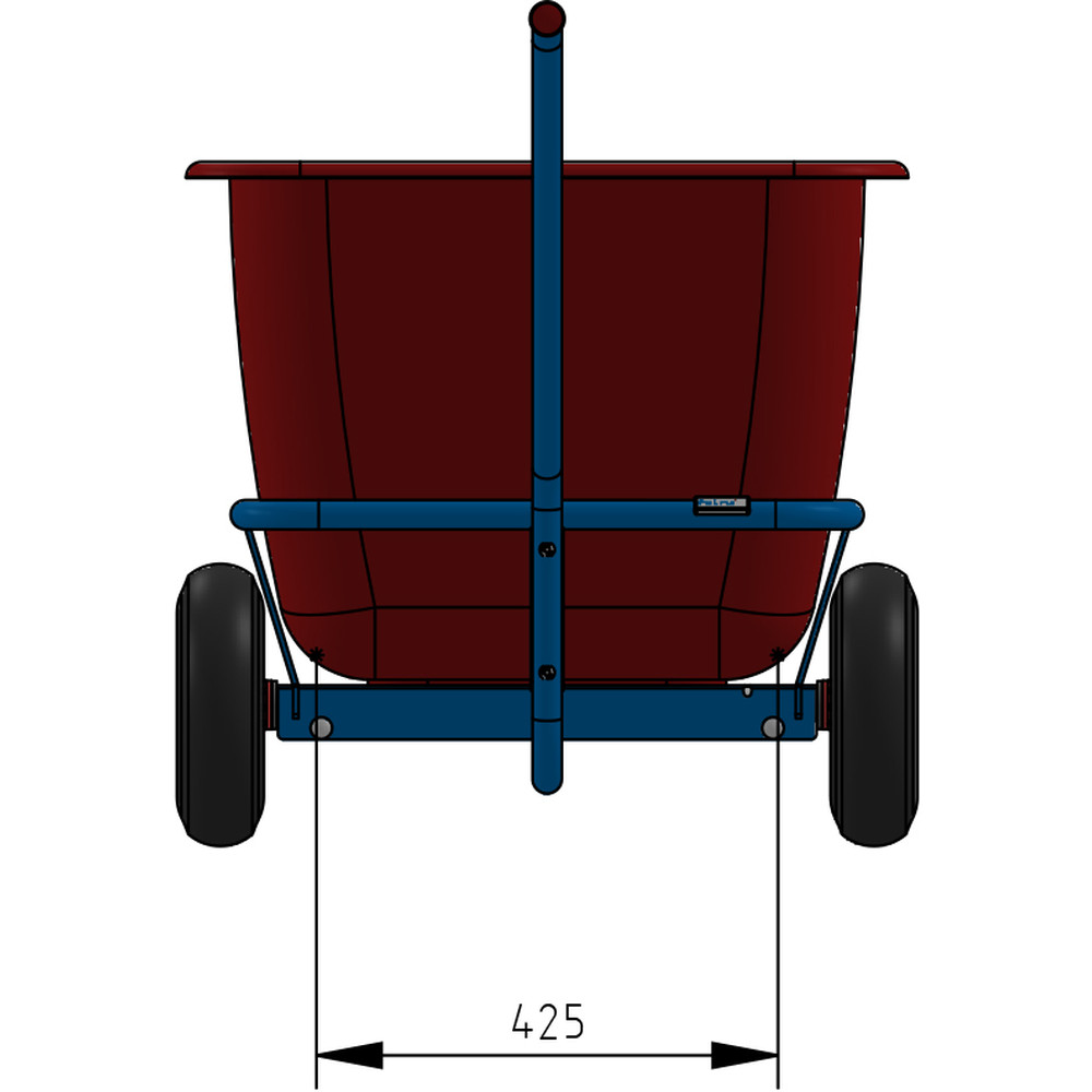 fetra® Handtrekwagen 4102V