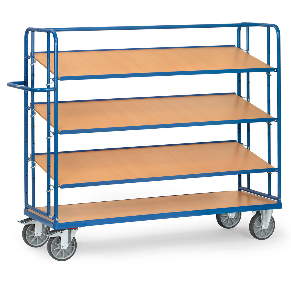 fetra® Etagewagen met verstelbare etages 4255