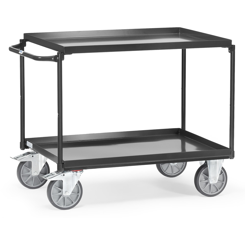 fetra® Tafelwagen met stalen etages 4820-7016