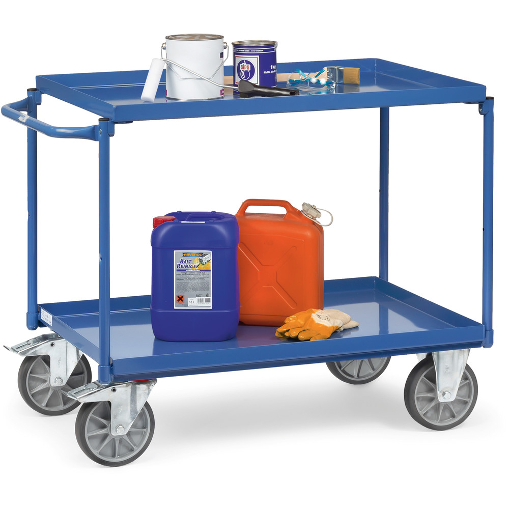 fetra® Tafelwagen met stalen etages 4820
