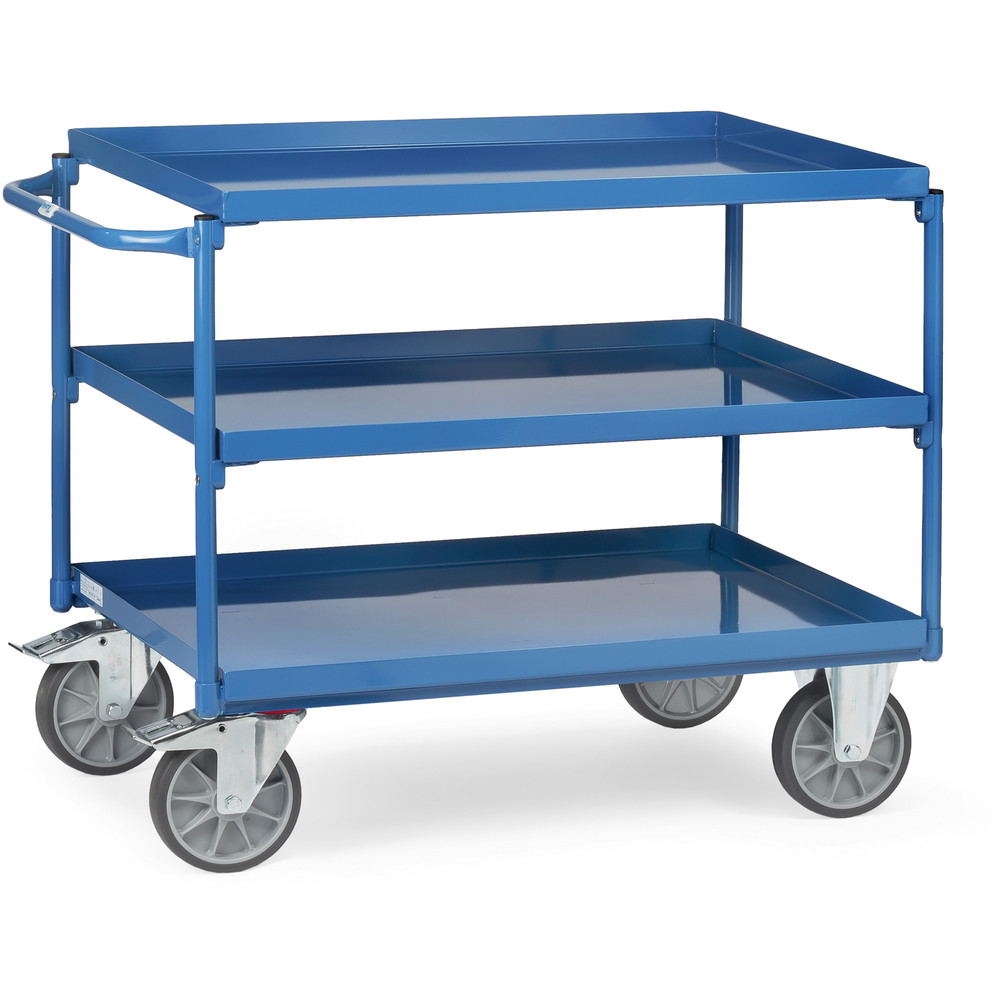 fetra® Tafelwagen met stalen etages 4832