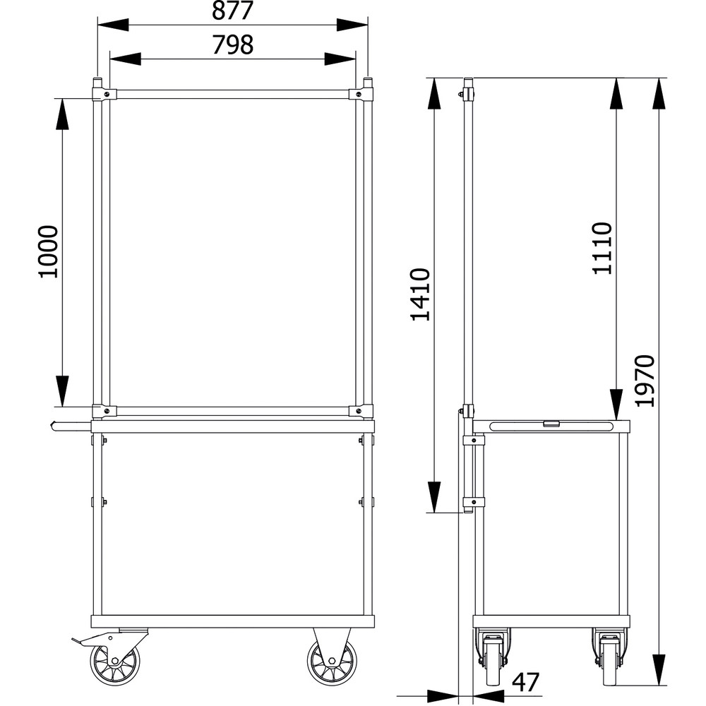 fetra® Infectie bescherming / Spat preventiescherm 5900
