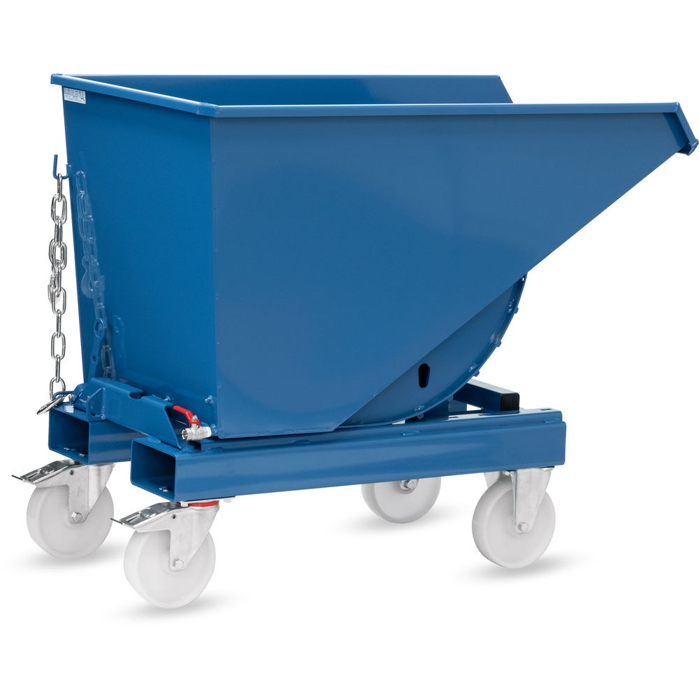 fetra® Kantelbak met aftapkraan en wielen 6030AR