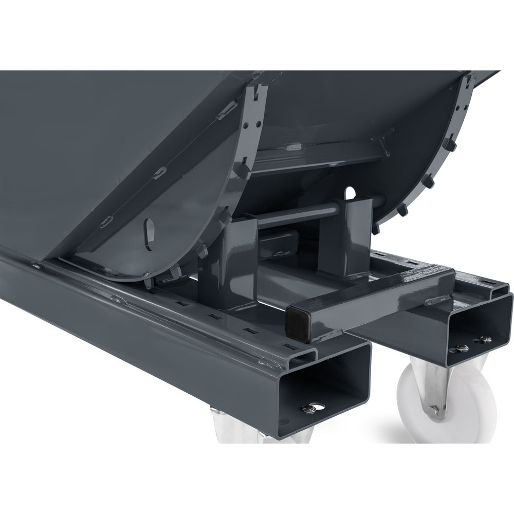fetra® Kantelbak met polyamide wielen 6060R-7016