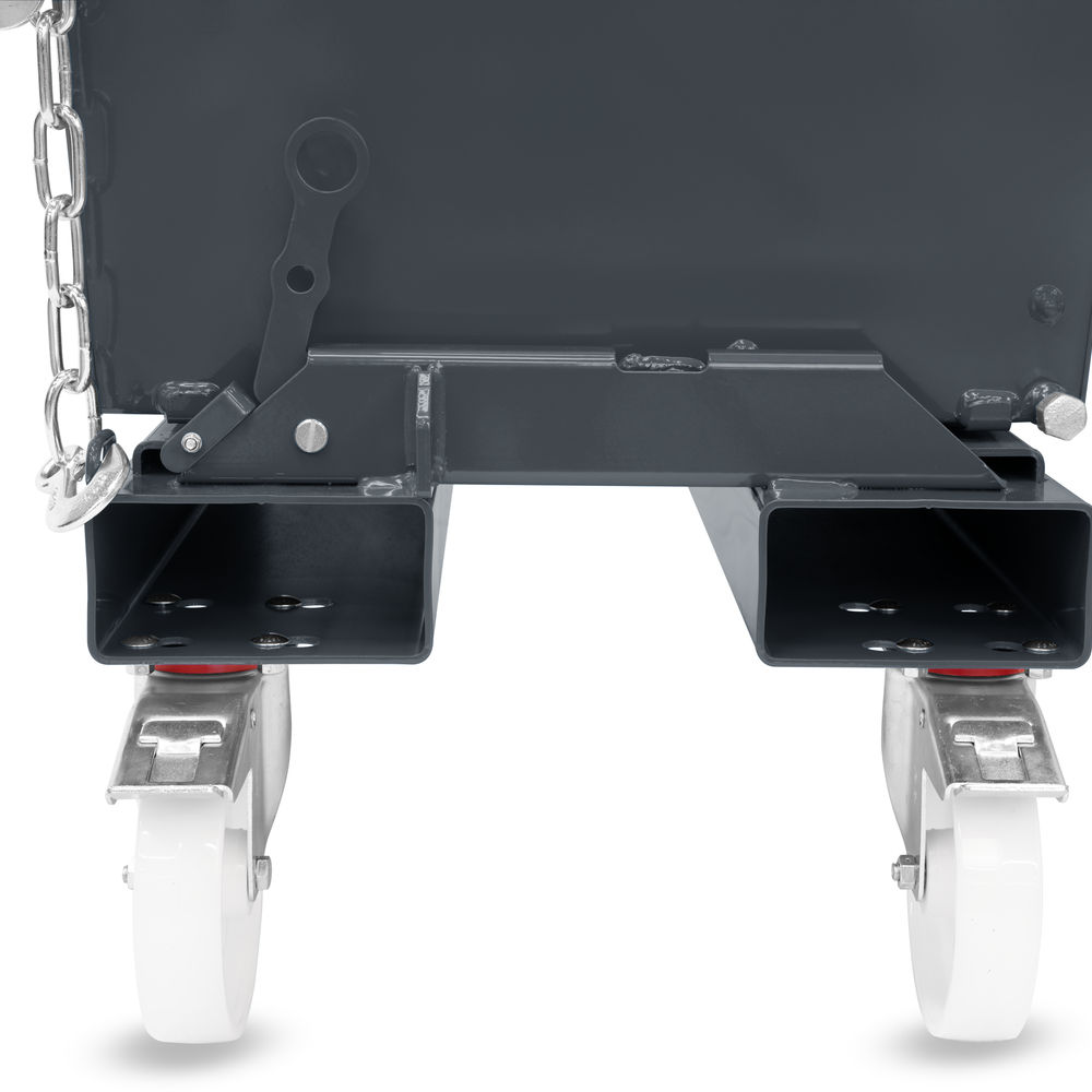 fetra® Kantelbak met polyamide wielen 6060R-7016