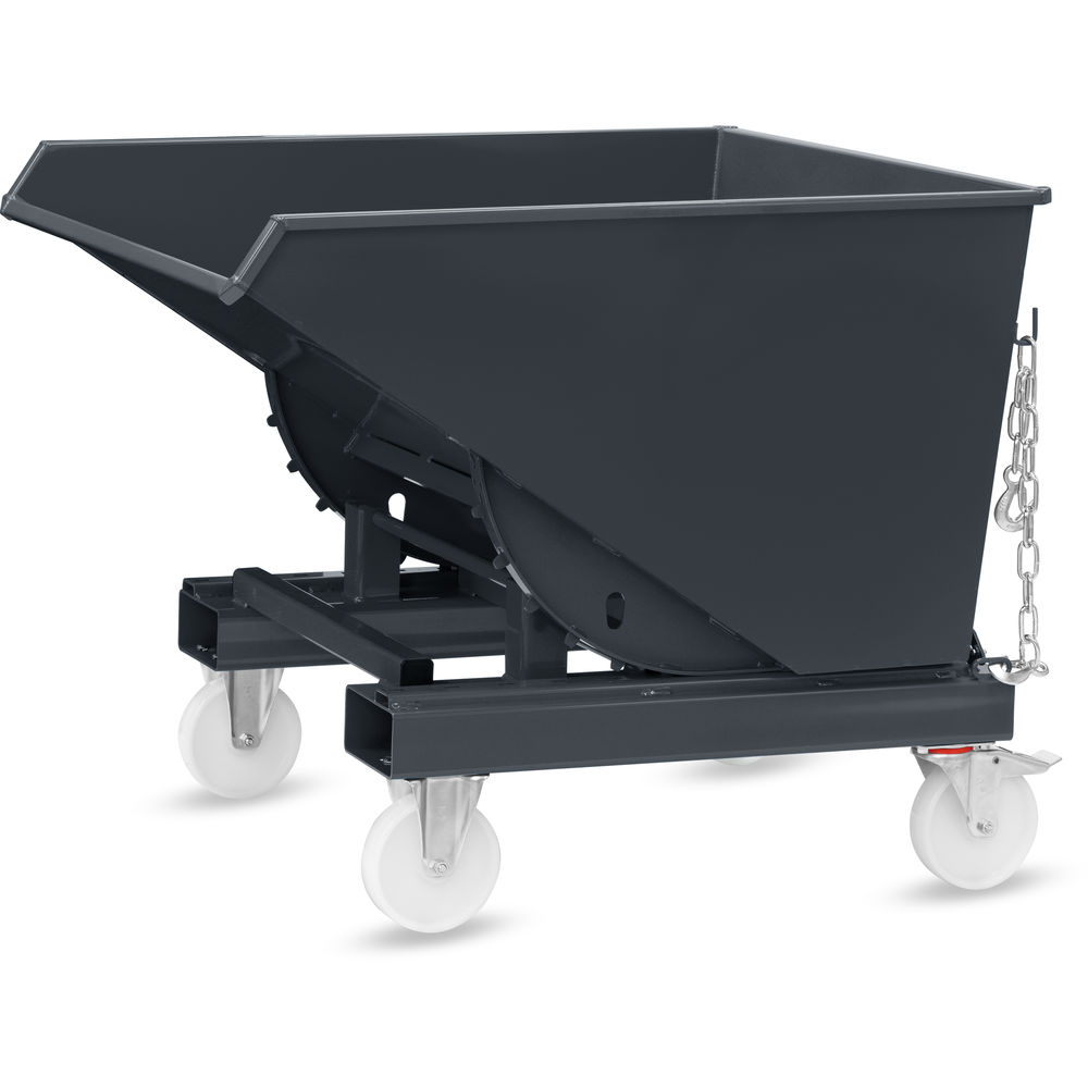 fetra® Kantelbak met polyamide wielen 6060R-7016