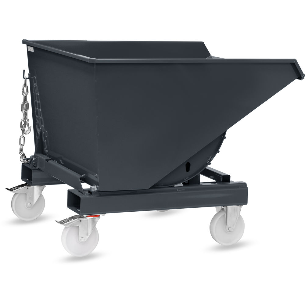 fetra® Kantelbak met polyamide wielen 6060R-7016