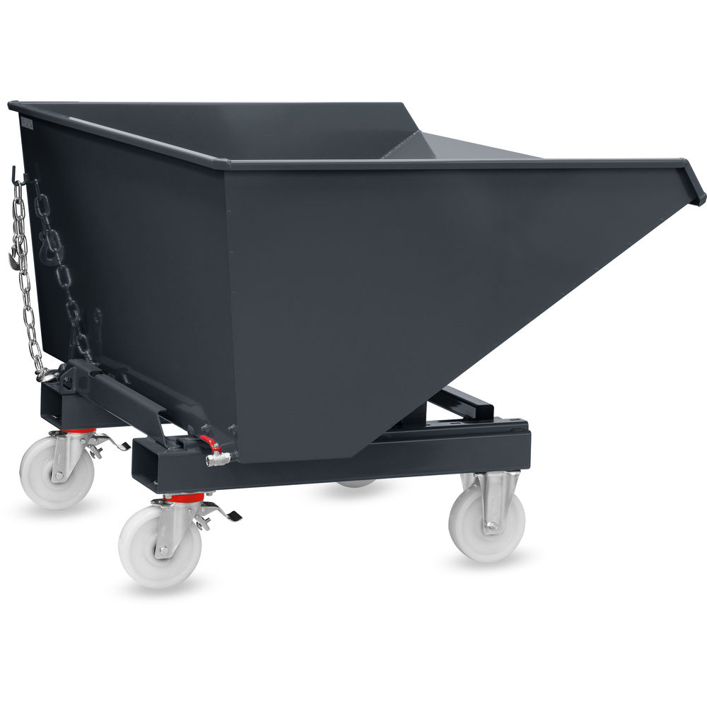 fetra® Kantelbak met aftapkraan en wielen 6090AR-7016