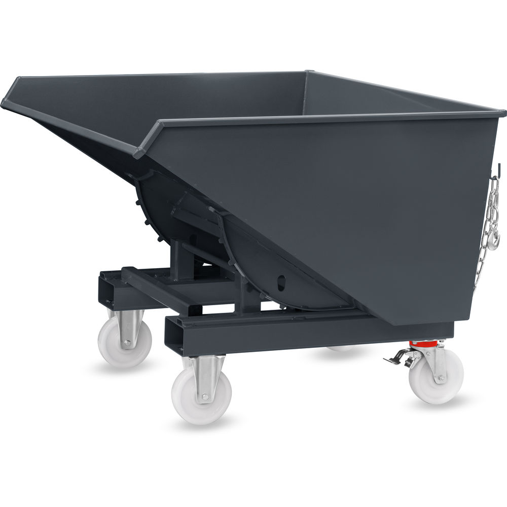 fetra® Kantelbak met polyamide wielen 6090R-7016