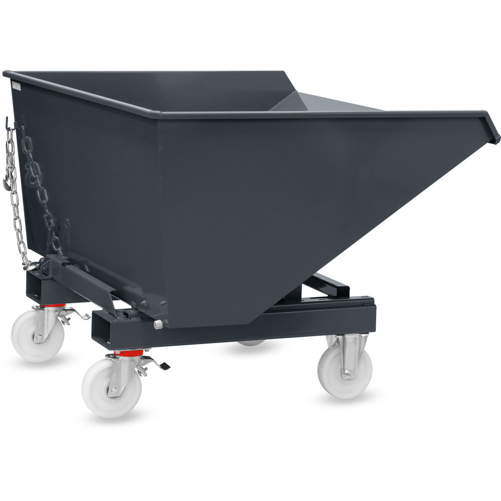 fetra® Kantelbak met polyamide wielen 6090R-7016