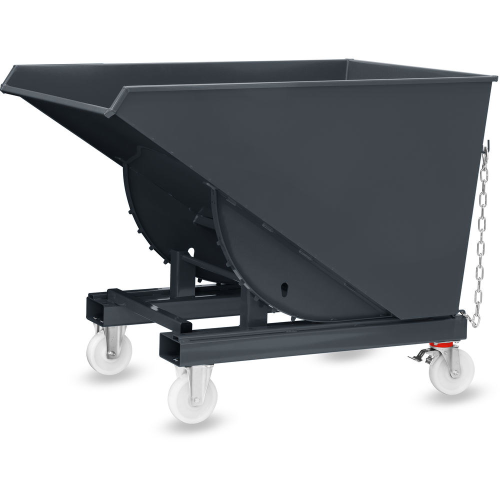 fetra® Kantelbak met polyamide wielen 6120R-7016