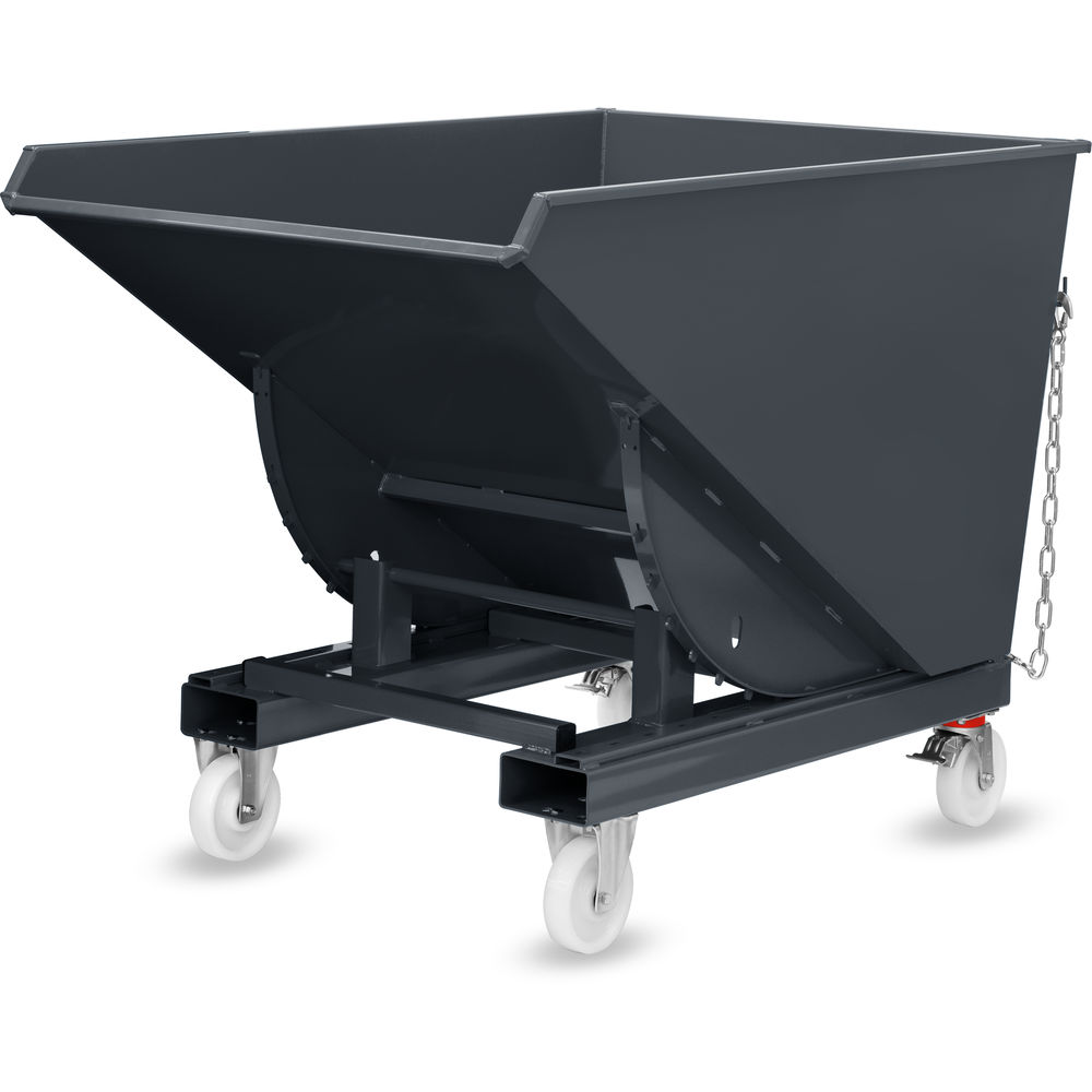 fetra® Kantelbak met polyamide wielen 6120R-7016