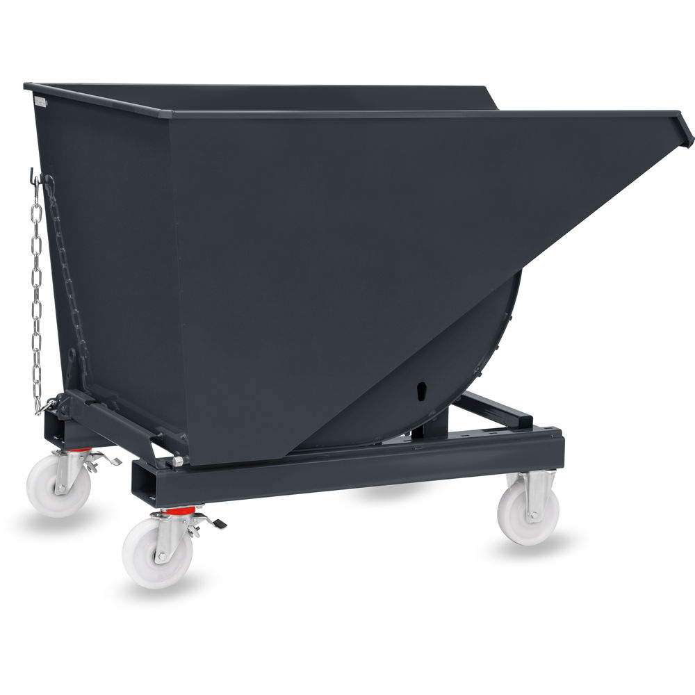 fetra® Kantelbak met polyamide wielen 6120R-7016