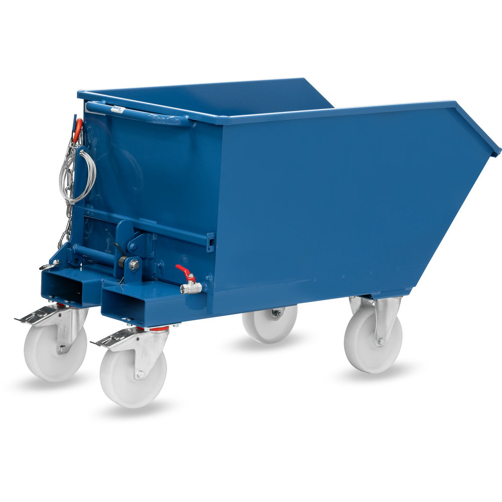 fetra® Kiepbak met aftapkraan en wielen 6230AR