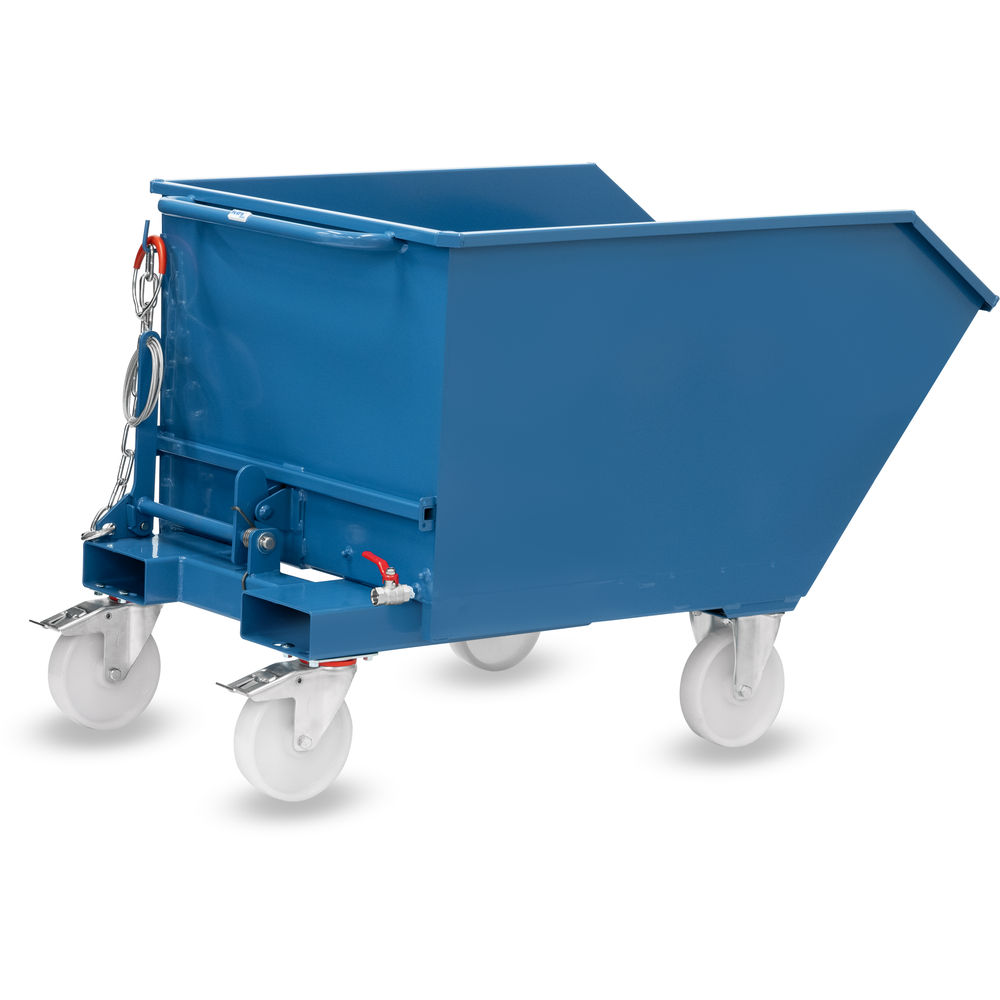 fetra® Kiepbak met aftapkraan en wielen 6250AR