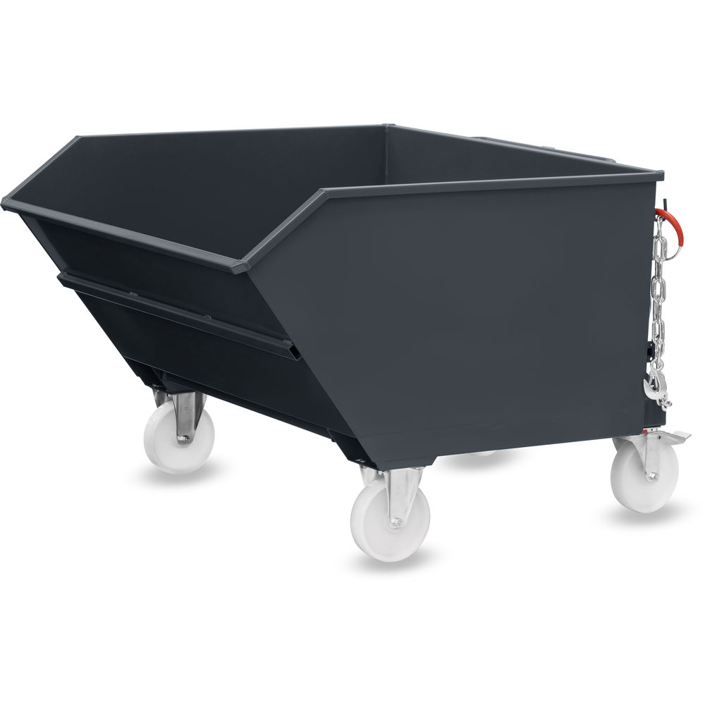 fetra® Kiepbak met polyamide wielen 6275R-7016