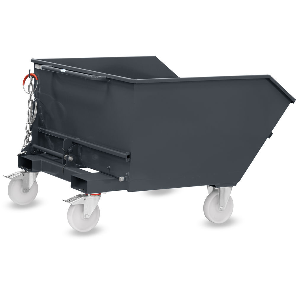 fetra® Kiepbak met polyamide wielen 6275R-7016