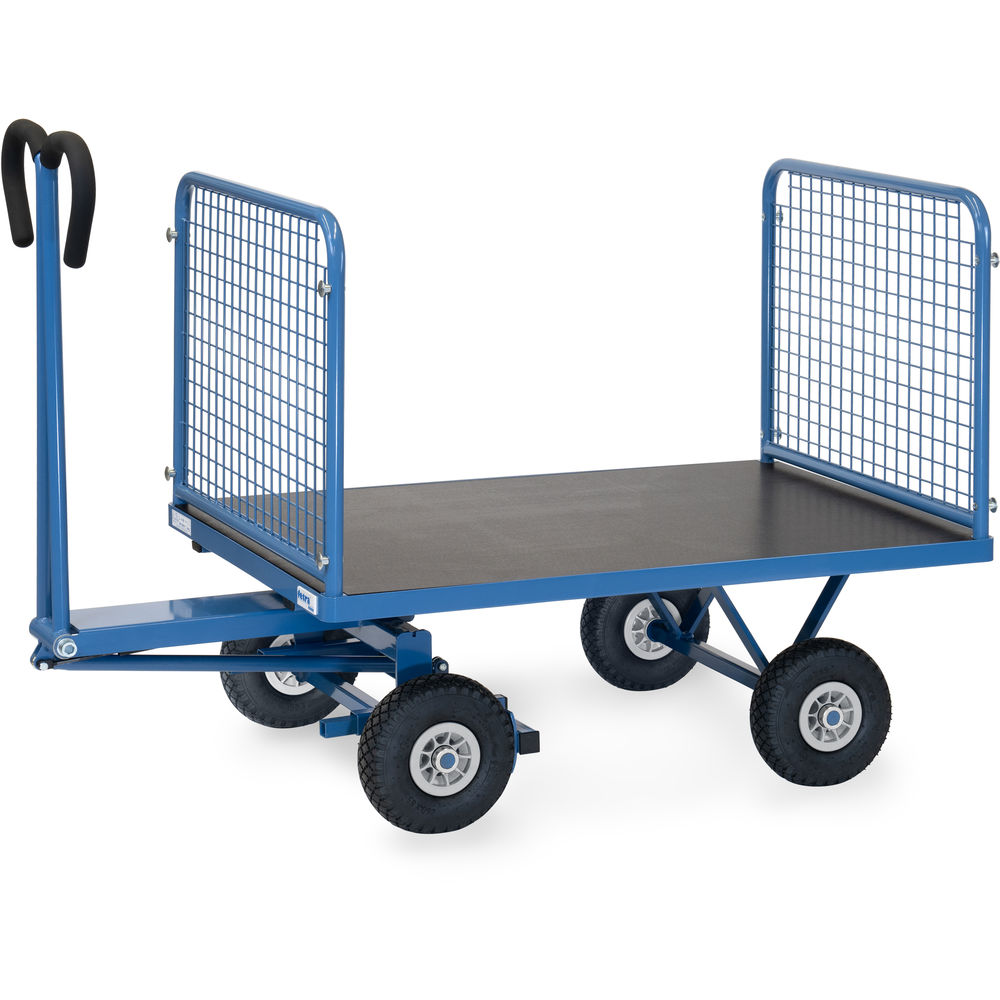 fetra® Handtrekwagen met wanden van draadgaas 6433P
