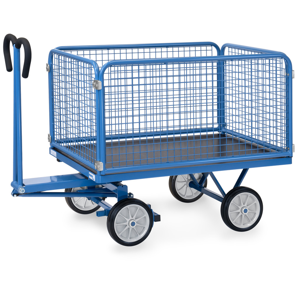 fetra® Handtrekwagen met wanden van draadgaas 6433V