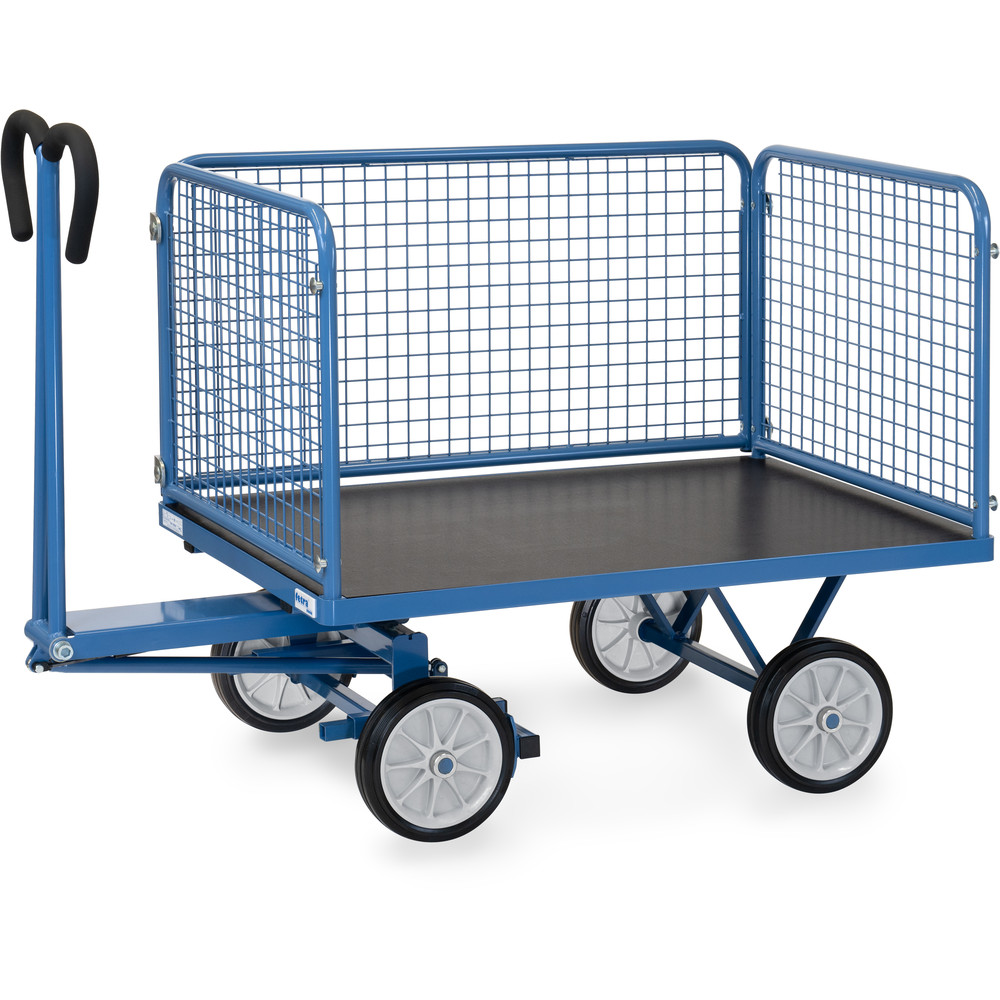 fetra® Handtrekwagen met wanden van draadgaas 6433V