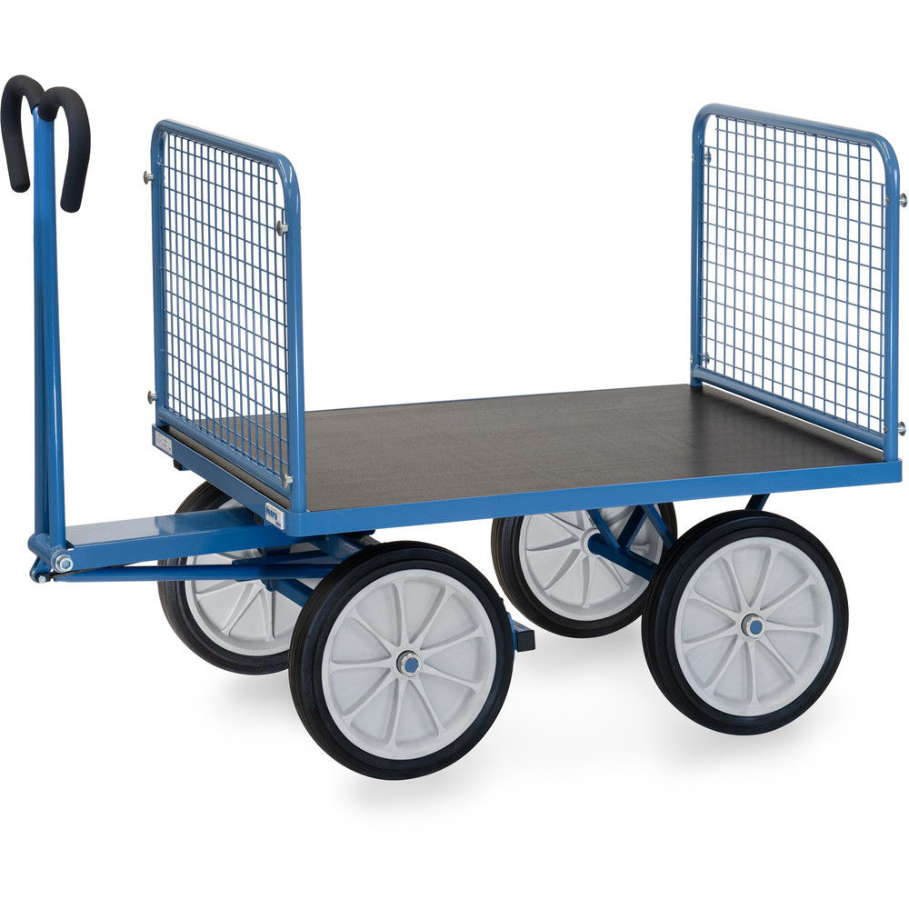 fetra® Handtrekwagen met wanden van draadgaas 6434V