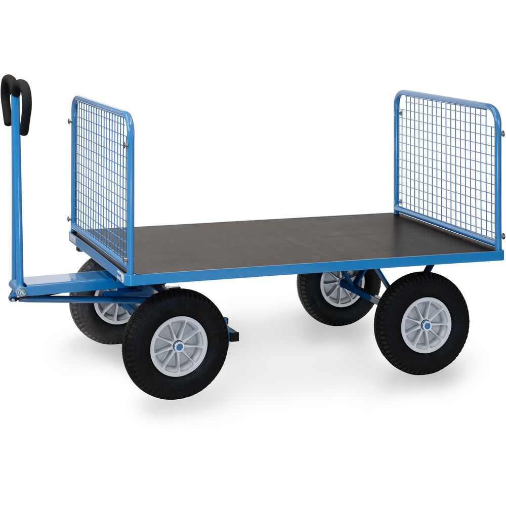 fetra® Handtrekwagen met wanden van draadgaas 6435P