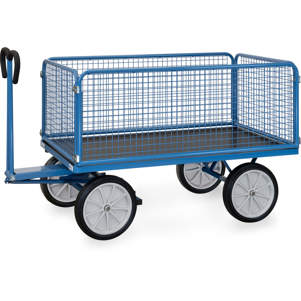 fetra® Handtrekwagen met wanden van draadgaas 6435V