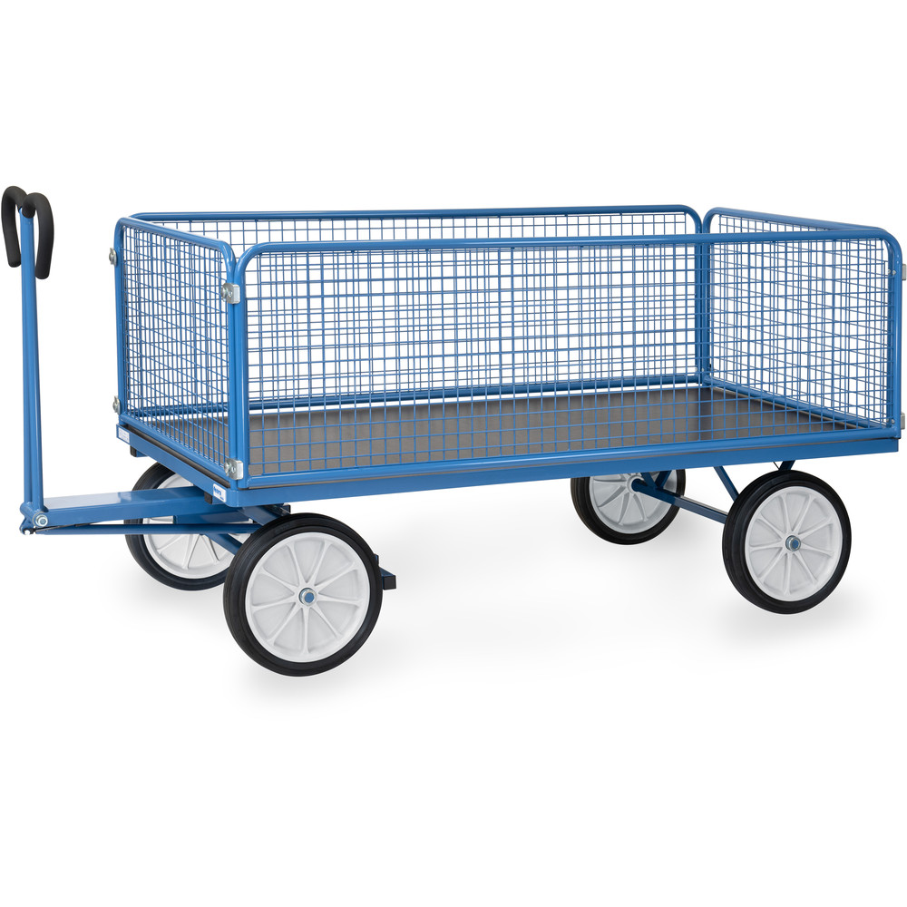 fetra® Handtrekwagen met wanden van draadgaas 6436V