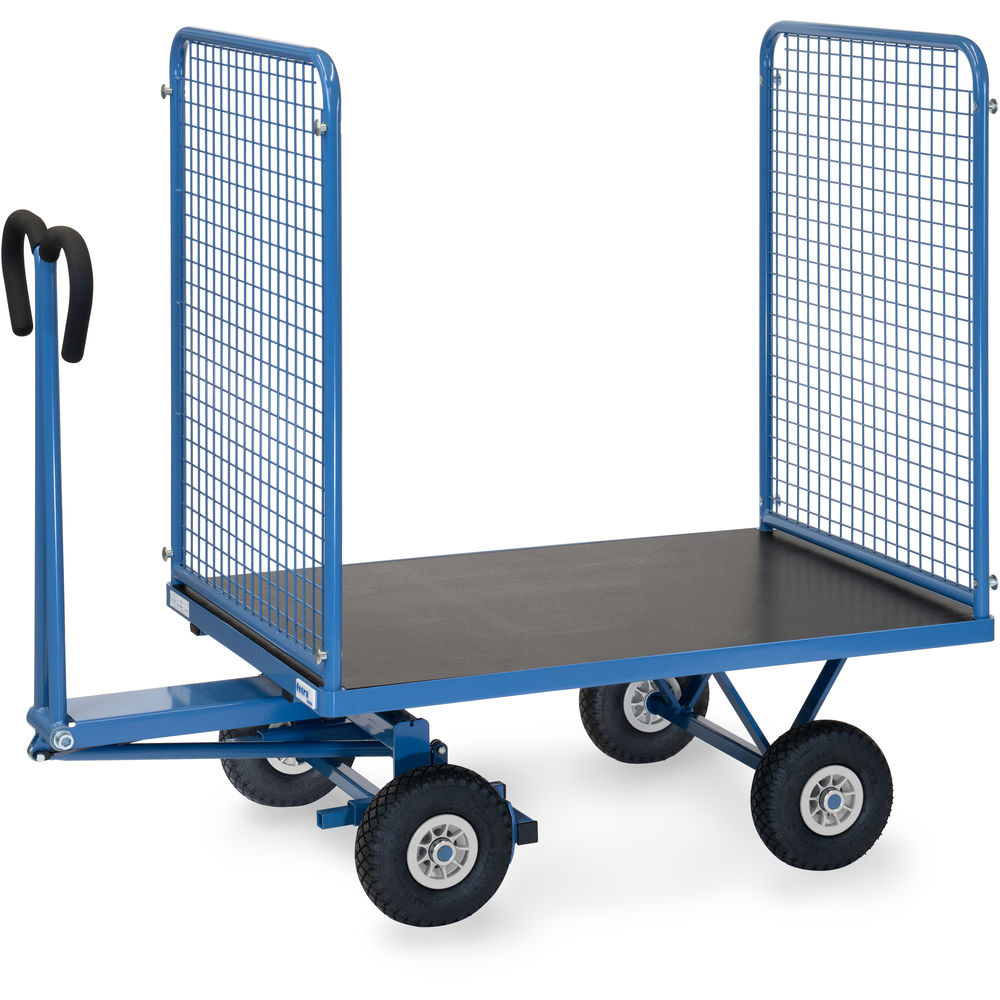 fetra® Handtrekwagen met wanden van draadgaas 6443P