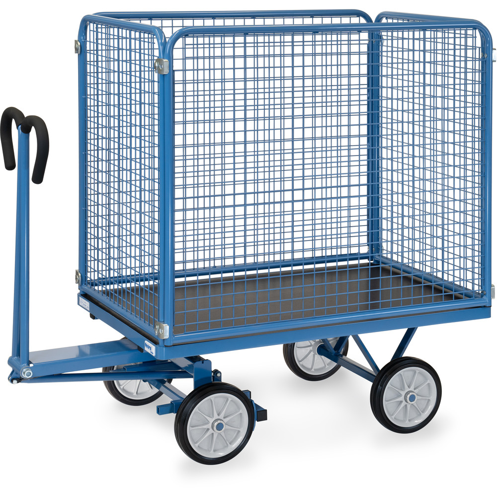 fetra® Handtrekwagen met wanden van draadgaas 6443V
