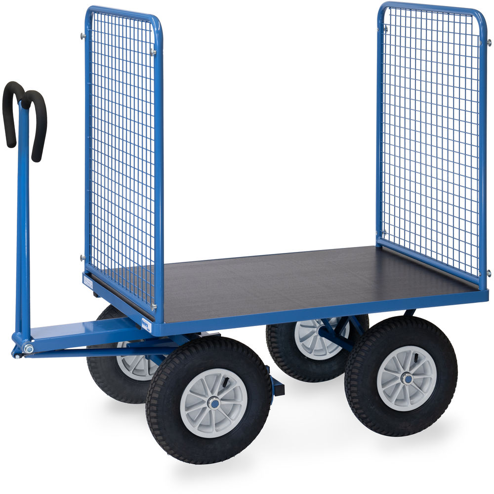 fetra® Handtrekwagen met wanden van draadgaas 6444L