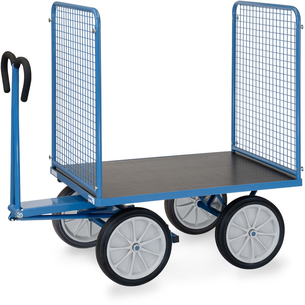 fetra® Handtrekwagen met wanden van draadgaas 6444V