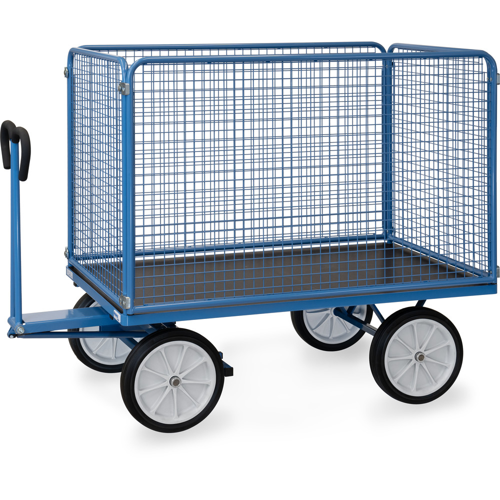 fetra® Handtrekwagen met wanden van draadgaas 6445V