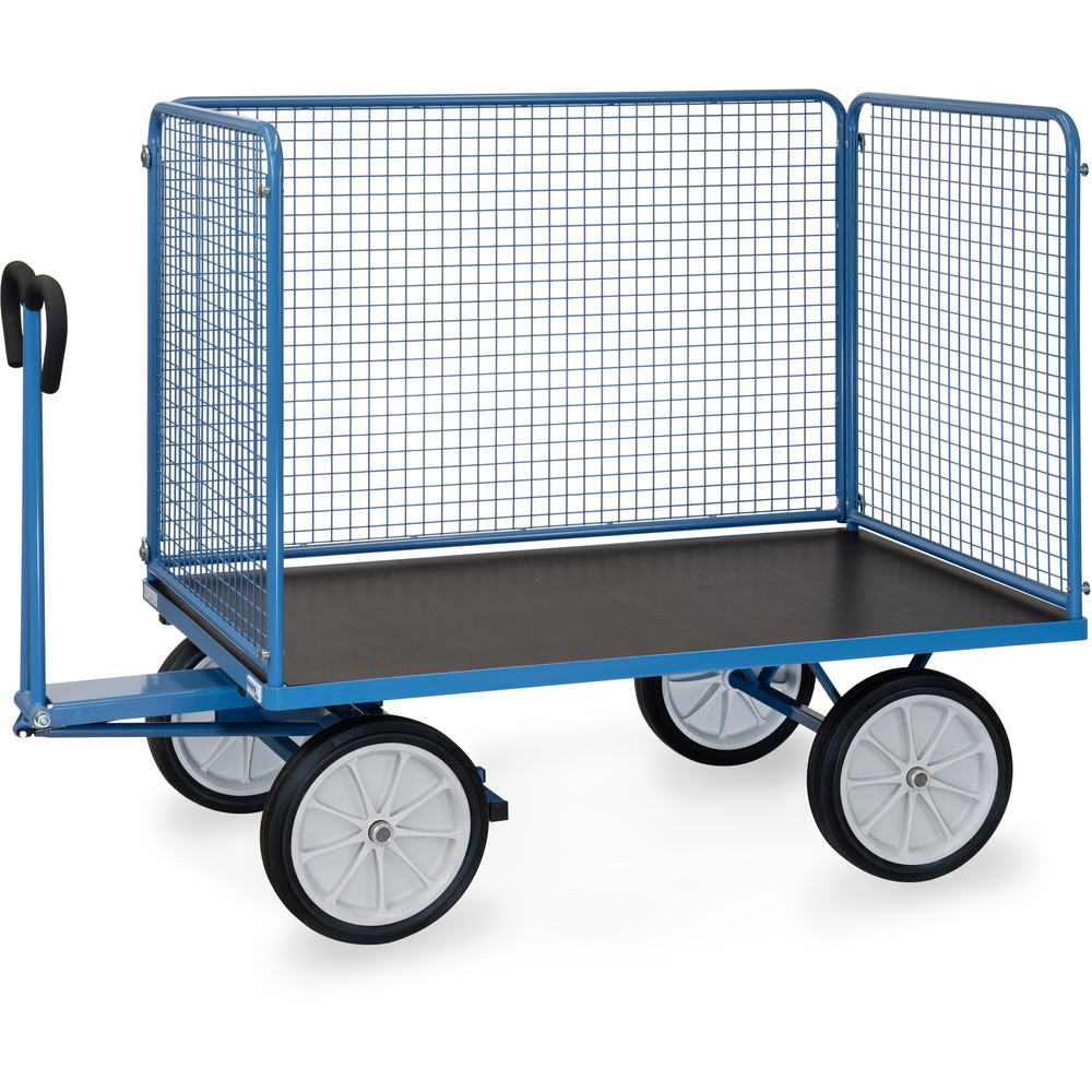 fetra® Handtrekwagen met wanden van draadgaas 6445V