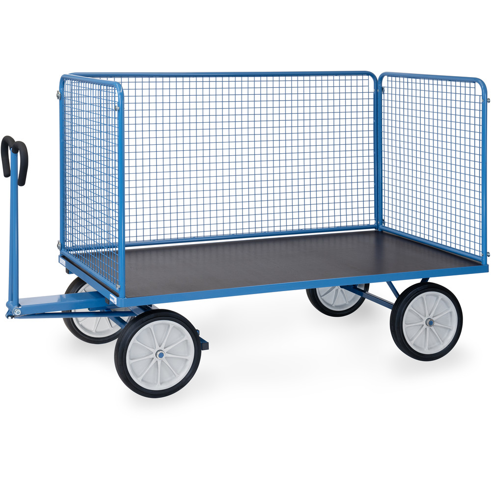 fetra® Handtrekwagen met wanden van draadgaas 6446V