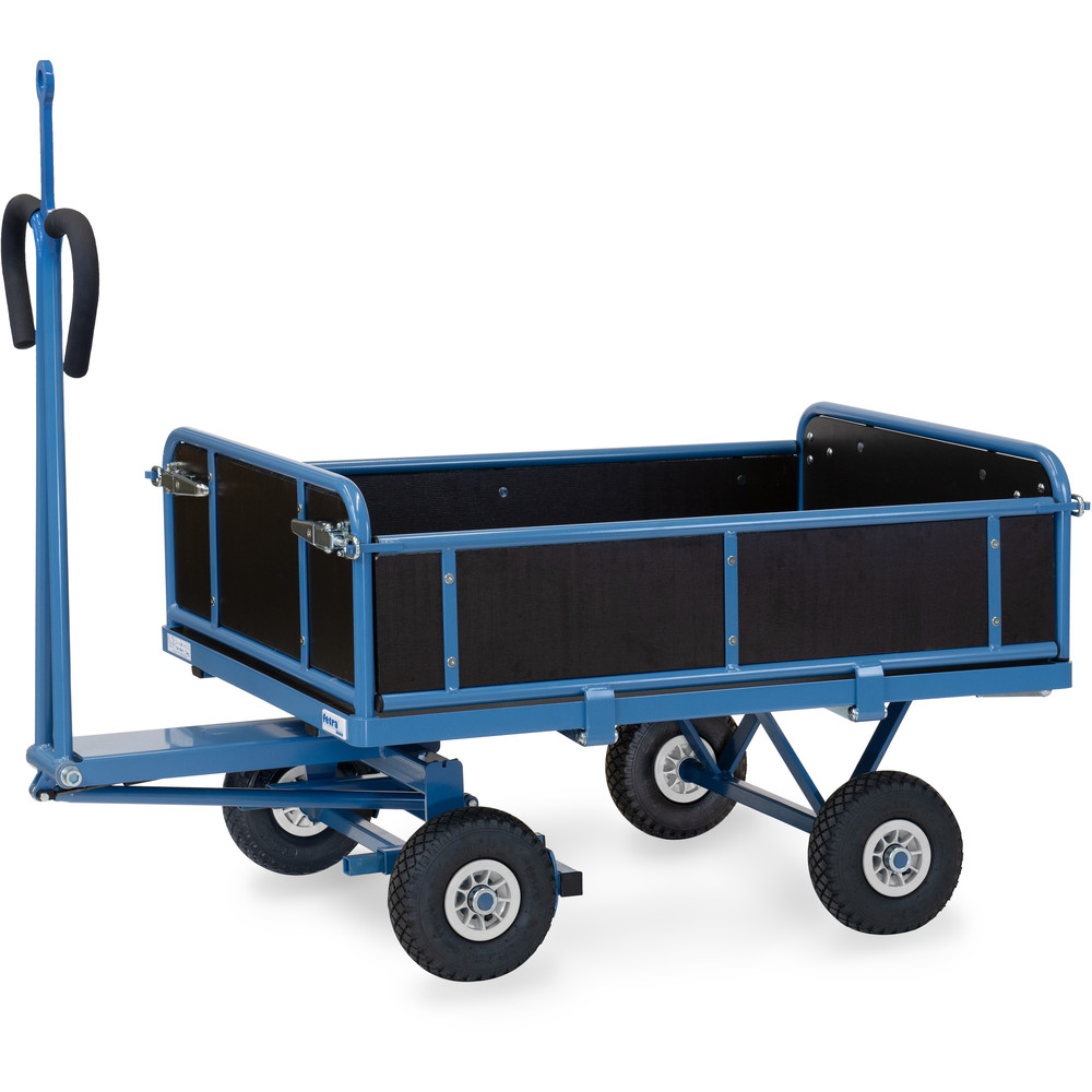 fetra® Handtrekwagen met wanden en treekoog 6453LZ