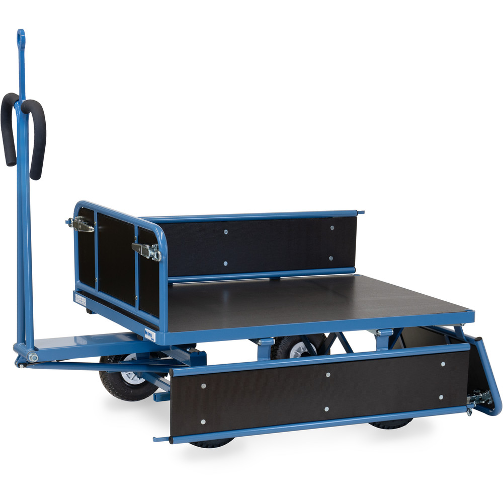 fetra® Handtrekwagen met wanden en treekoog 6453LZ