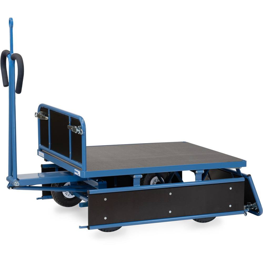 fetra® Handtrekwagen met wanden en treekoog 6453LZ