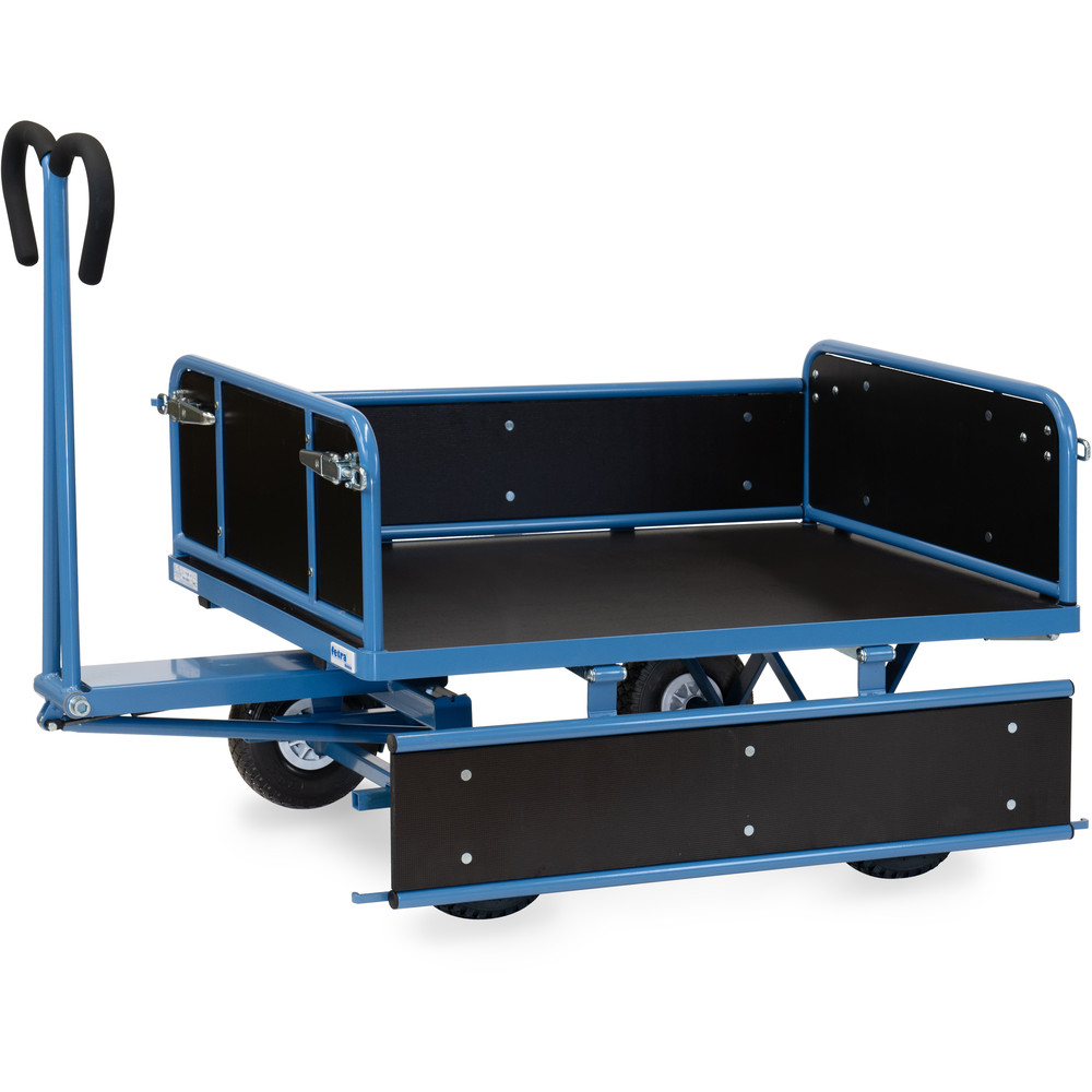 fetra® Handtrekwagen met wanden 6453L