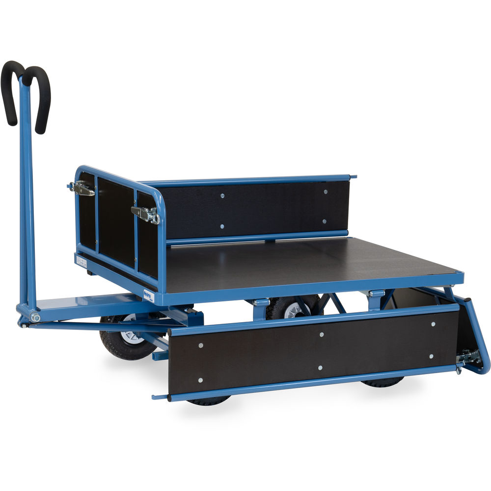 fetra® Handtrekwagen met wanden 6453P