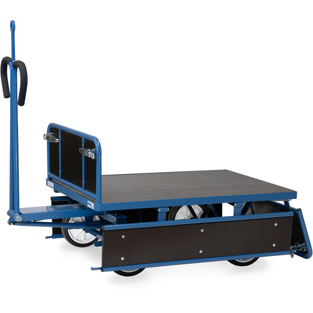 fetra® Handtrekwagen met wanden en treekoog 6453VZ