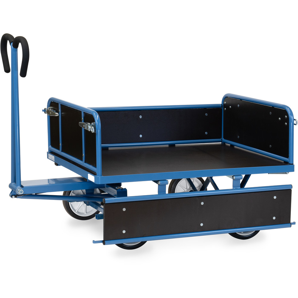 fetra® Handtrekwagen met wanden 6453V