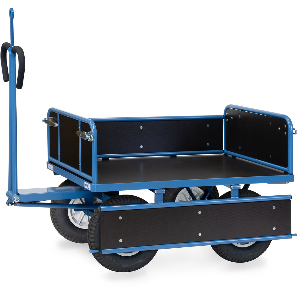 fetra® Handtrekwagen met wanden en treekoog 6454LZ